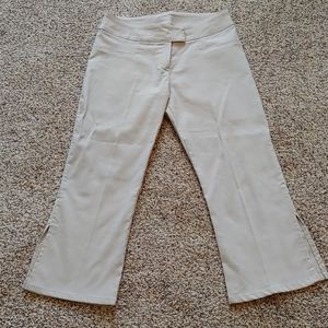 Khaki Capris, Size 5